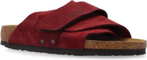 Birkenstock Slides Kyoto Red Dames