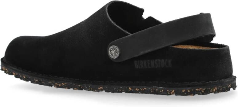 Birkenstock Lutry Premium Suède Slippers Black Dames