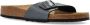 Birkenstock Madrid Dames Slippers Metallic Black Narrow fit | Zwart | Imitatieleer - Thumbnail 19