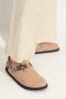 Birkenstock Slides Tokio II Lined Beige Dames - Thumbnail 2