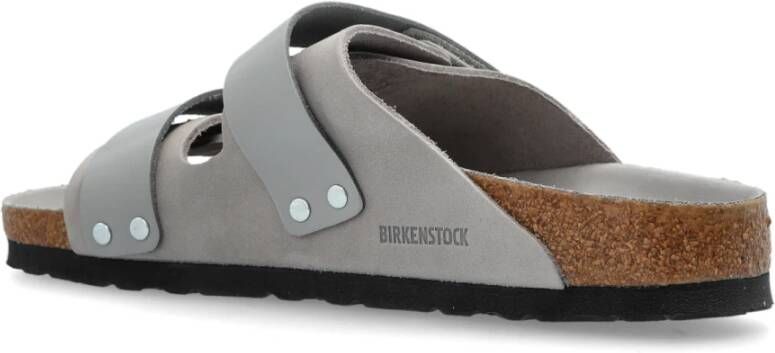 Birkenstock Slides Uji Gray Dames