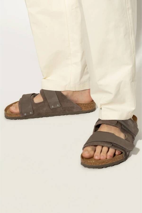 Birkenstock Slides Uji Gray Heren