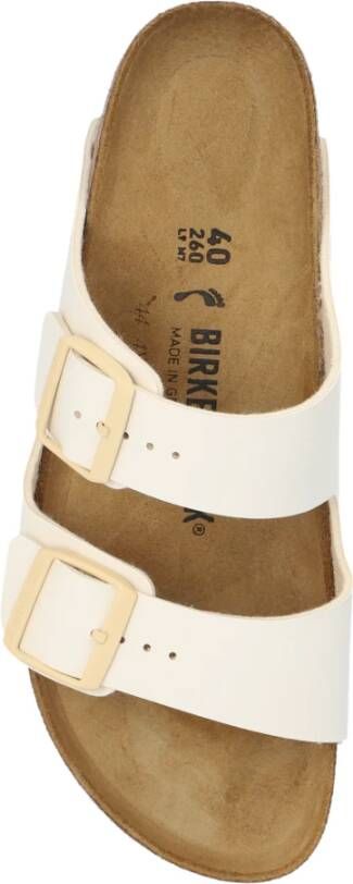 Birkenstock Slippers 'Arizona BS' Beige Dames