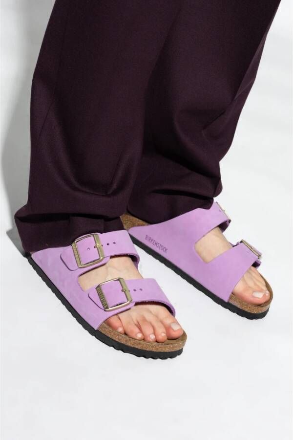 Birkenstock Slippers 'Arizona BS' Purple Dames