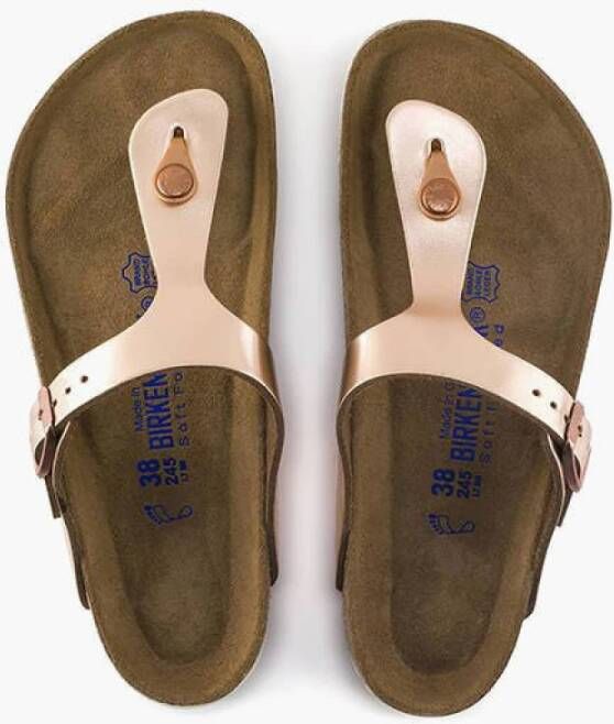 Birkenstock Slippers Bruin Dames