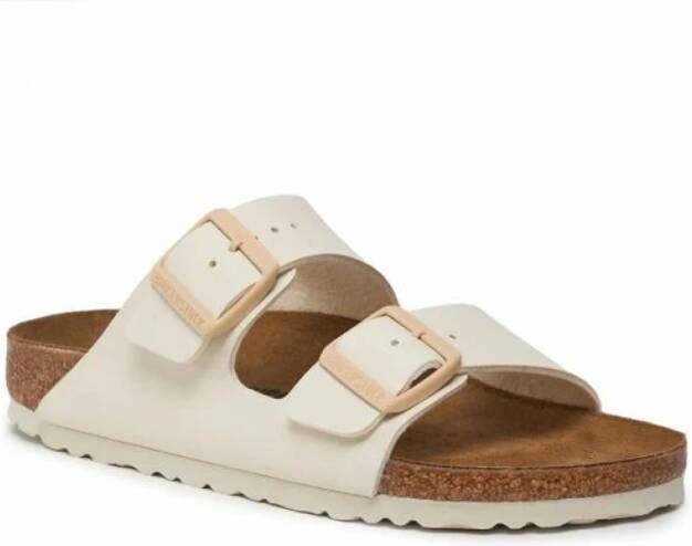 Birkenstock Slippers & Teenslippers White Dames