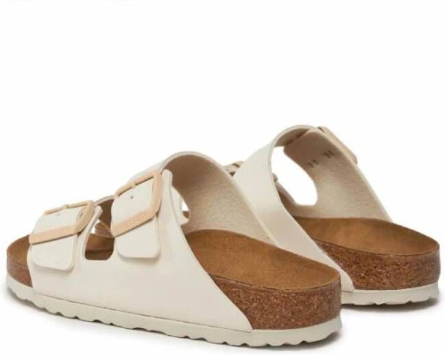 Birkenstock Slippers & Teenslippers White Dames