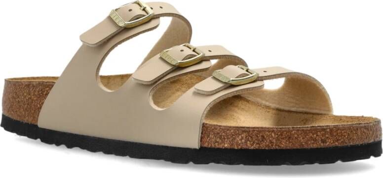 Birkenstock Slippers Florida BS Beige Dames