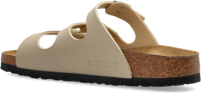 Birkenstock Slippers Florida BS Beige Dames