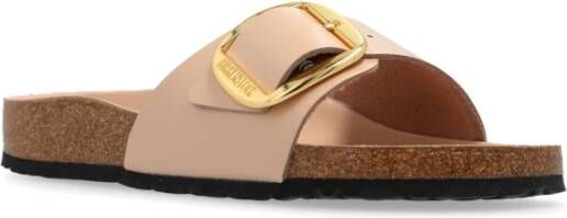 Birkenstock Slippers Madrit Big Buckle Pink Dames