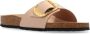 Birkenstock Madrid Narrow Big Buckle Natural Leather Patent High-Shine New Beige - Thumbnail 8