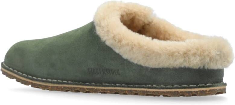 Birkenstock Slippers Zermatt Premium Green Dames