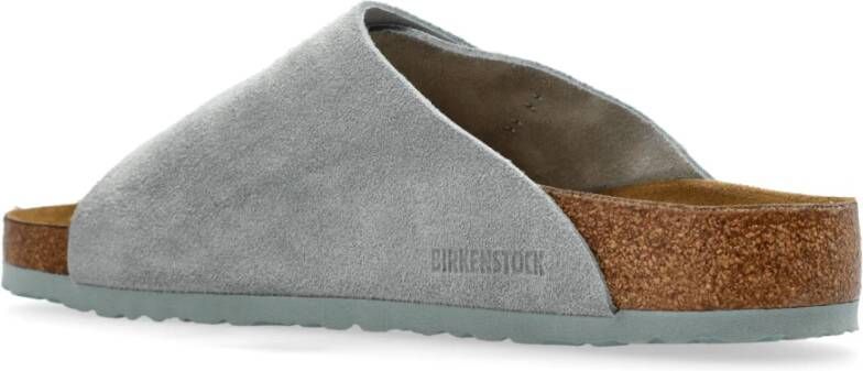 Birkenstock Zurich BS Slides Gray Heren