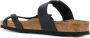 Birkenstock Zwarte Leren Flip Flops met Dubbele Band Black Dames - Thumbnail 3