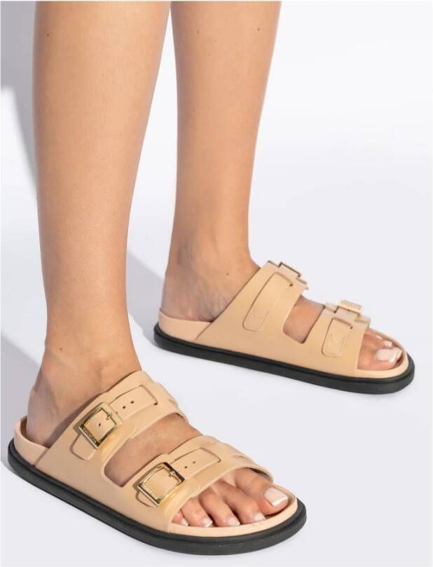 Birkenstock St Barths' Slides Beige Dames