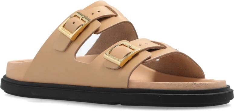 Birkenstock St Barths' Slides Beige Dames