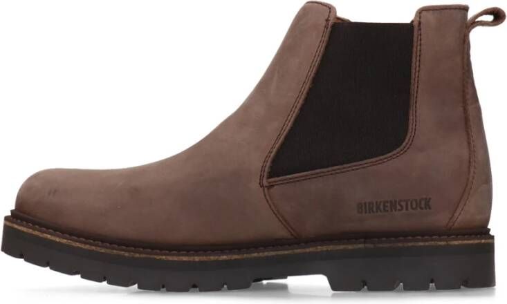 Birkenstock Stalon Nubuck Laarzen Bruin Heren