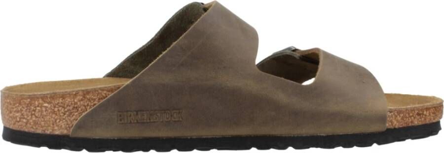 Birkenstock Stijlvolle Flip Flops voor de Zomer Green Heren