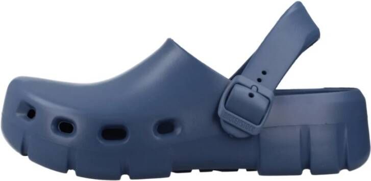 Birkenstock Stijlvolle Flow Eva Jassen Blue Dames