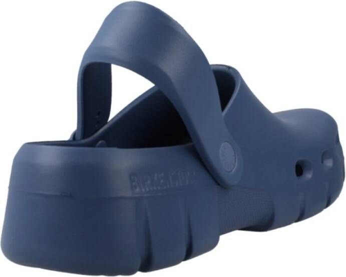 Birkenstock Stijlvolle Flow Eva Jassen Blue Dames