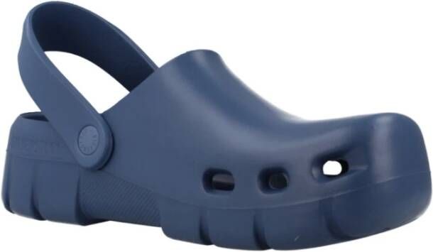 Birkenstock Stijlvolle Flow Eva Jassen Blue Dames