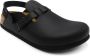 Birkenstock Stijlvolle Leren Muiltjes voor Comfort Black Heren - Thumbnail 3