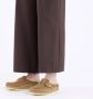 Birkenstock Stijlvolle Mocassin Klomp met Grote Gesp Beige Dames - Thumbnail 5