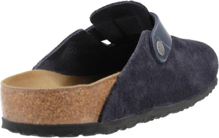 Birkenstock Stijlvolle Mules Boston Model Blue Heren