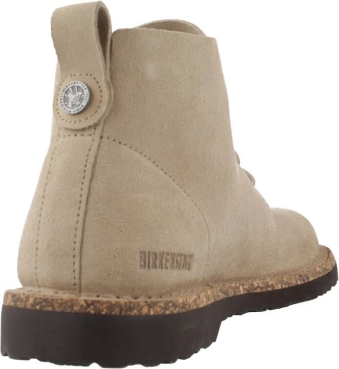 Birkenstock Stijlvolle Veterschoenen Beige Dames