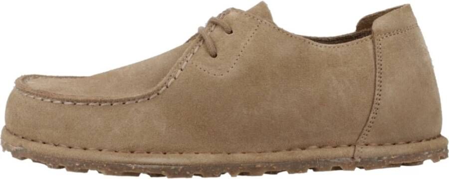 Birkenstock Stijlvolle Veterschoenen voor Mannen Beige Dames