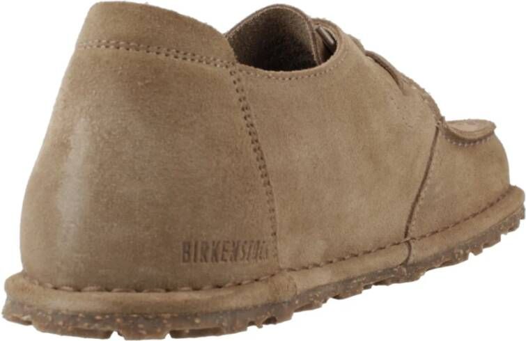 Birkenstock Stijlvolle Veterschoenen voor Mannen Beige Dames