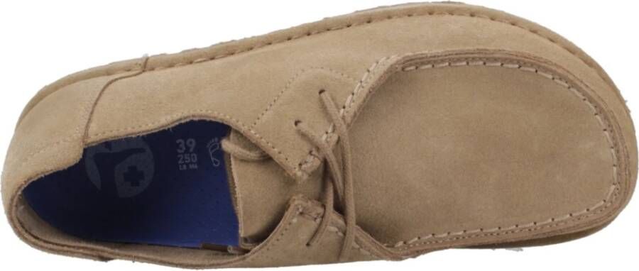 Birkenstock Stijlvolle Veterschoenen voor Mannen Beige Dames