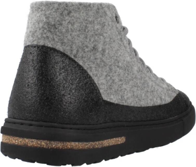 Birkenstock Stijlvolle Veterschoenen voor Vrouwen Gray Dames