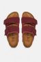 Birkenstock Suede Anatomische Sandalen met Verstelbare Banden Purple Heren - Thumbnail 3