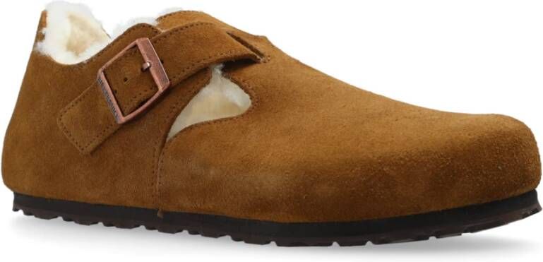 Birkenstock Suède schoenen Londen Brown Dames