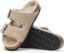 Birkenstock Arizona Shearling Slippers Stone Coin Narrow fit | Grijs | Suède - Thumbnail 183