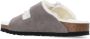 Birkenstock Arizona Shearling Slippers Stone Coin Narrow fit | Grijs | Suède - Thumbnail 131