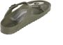 Birkenstock Khaki Open Teen Slides Groen Dames - Thumbnail 3