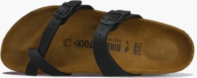 Birkenstock Teenslippers & Sliders Zwart Dames