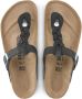 Birkenstock Zwarte en grijze tiener sandalen en pantoffels Zwart Heren - Thumbnail 4