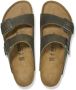 Birkenstock Vegan Arizona Slipper Schoenen Green Heren - Thumbnail 4