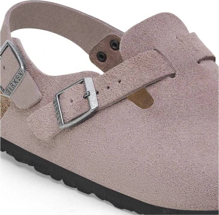 Birkenstock Tokio Faded Purple Suède Leren Schoenen Purple Heren