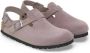 Birkenstock Tokio Faded Purple Suède Leren Schoenen Purple Heren - Thumbnail 4