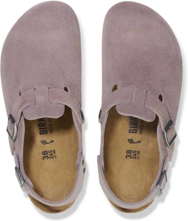 Birkenstock Tokio Faded Purple Suède Leren Schoenen Purple Heren