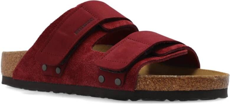 Birkenstock Uji Pantoffels Red Heren