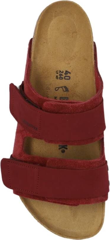 Birkenstock Uji Pantoffels Red Heren