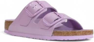 Birkenstock Vegan Leren Sandaal Collectie Purple Dames