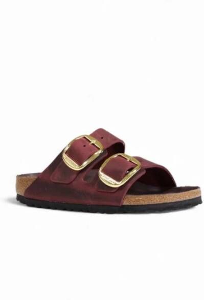 Birkenstock Vegan Leren Sandaal Damescollectie Purple Dames