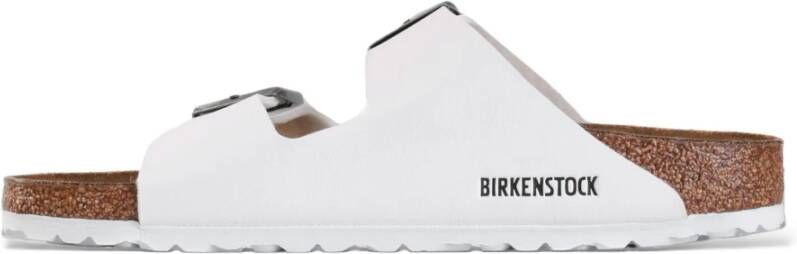 Birkenstock Witte Arizona Sandalen White Heren