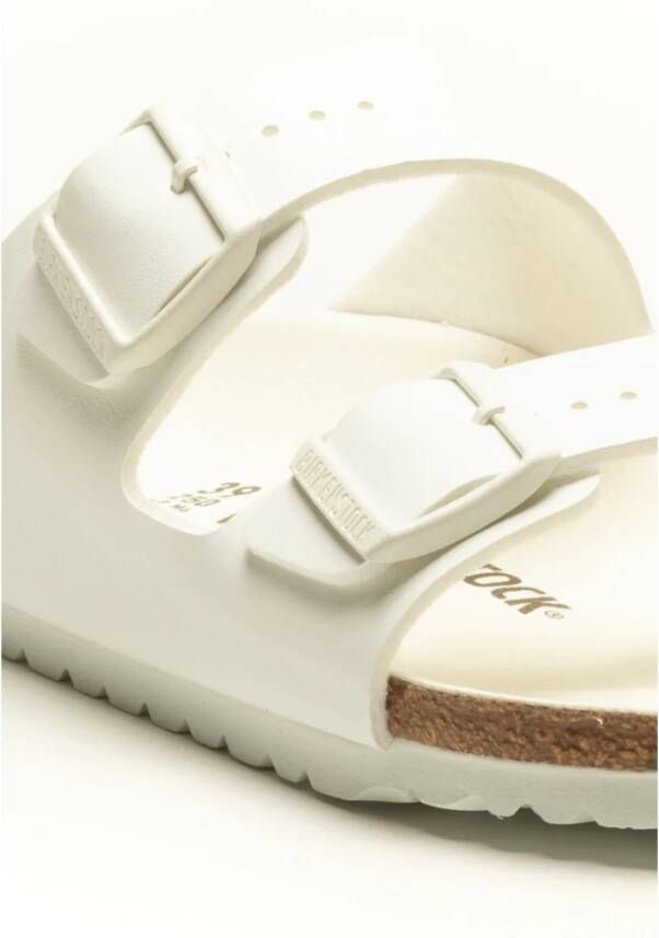 Birkenstock Witte Arizona Triple Strap Sandalen White Dames